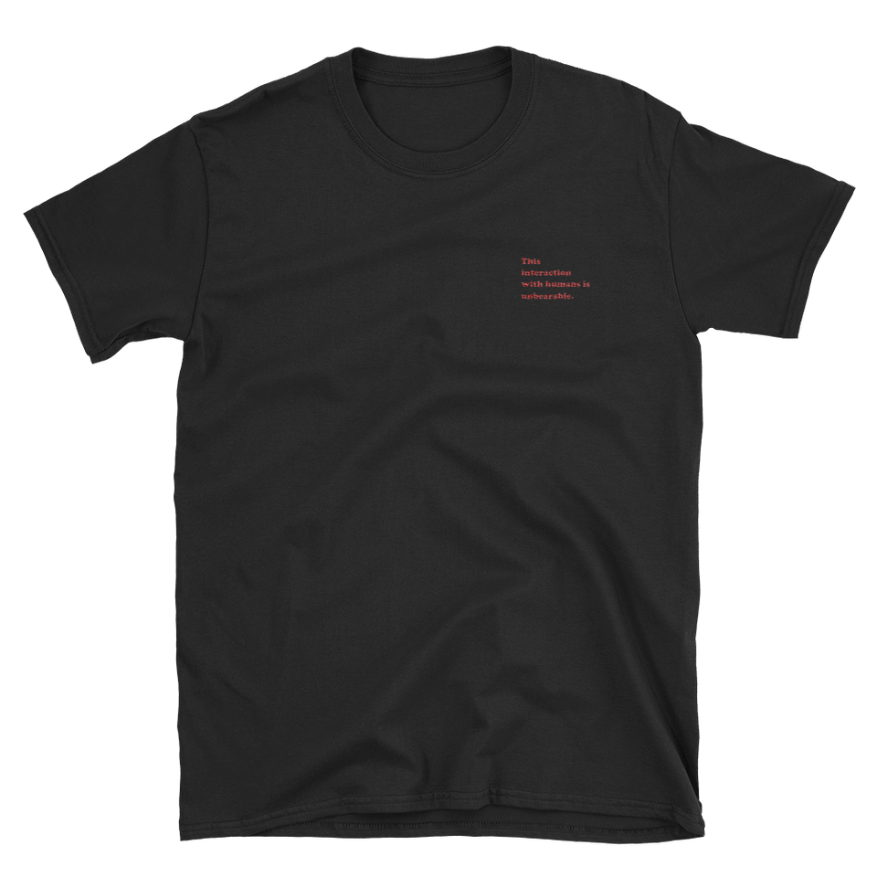 Social Terms - Limited Edition Embroidery T-Shirt